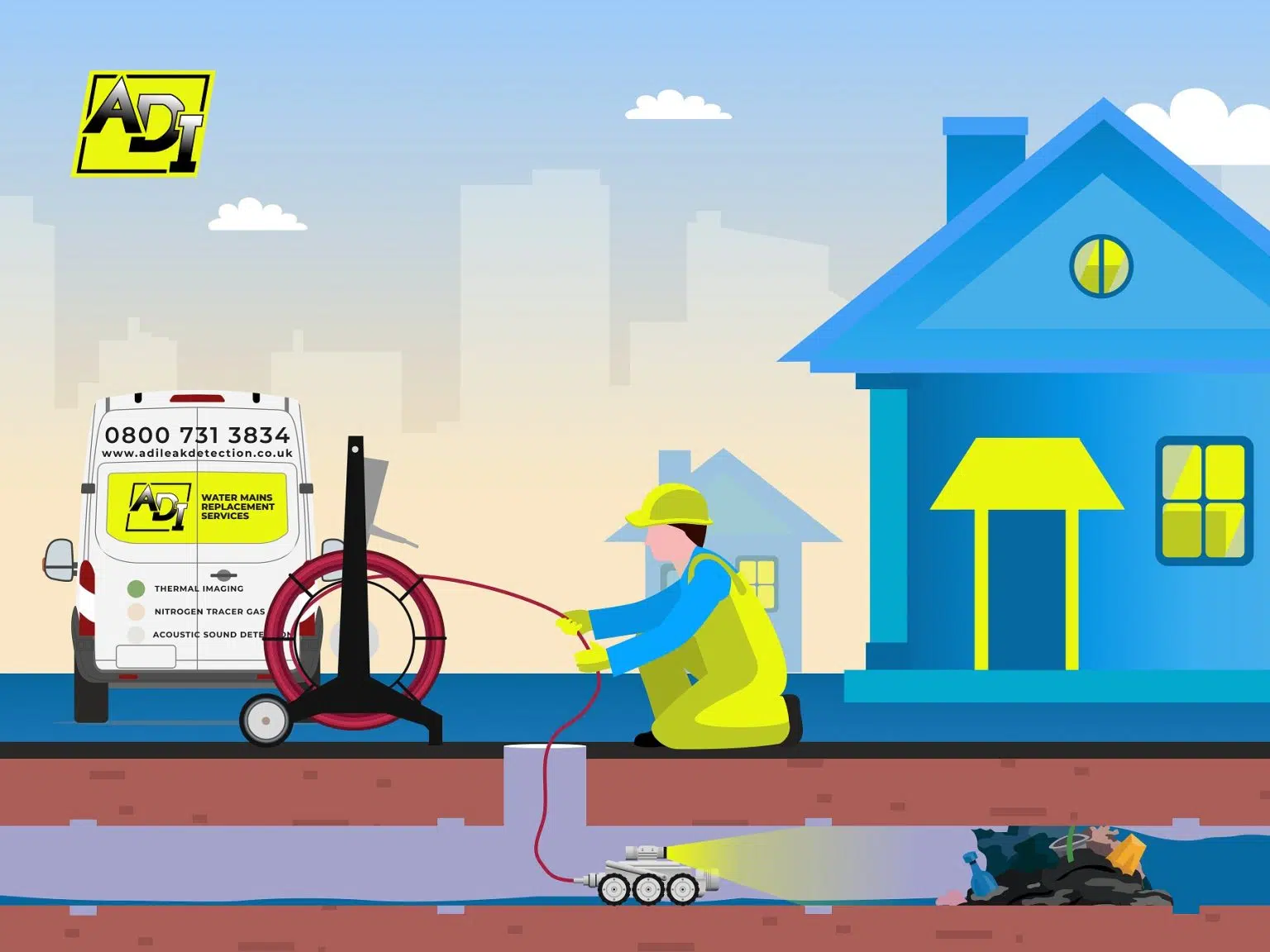 Drainage CCTV Surveys & Investigations Tamworth